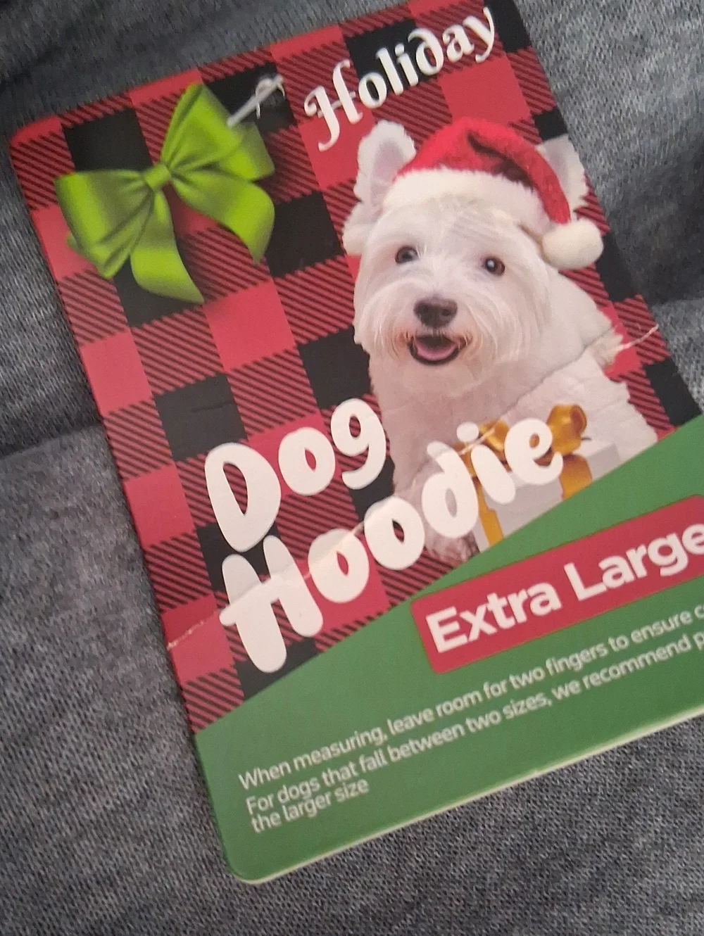 Christmas Dog Outfit